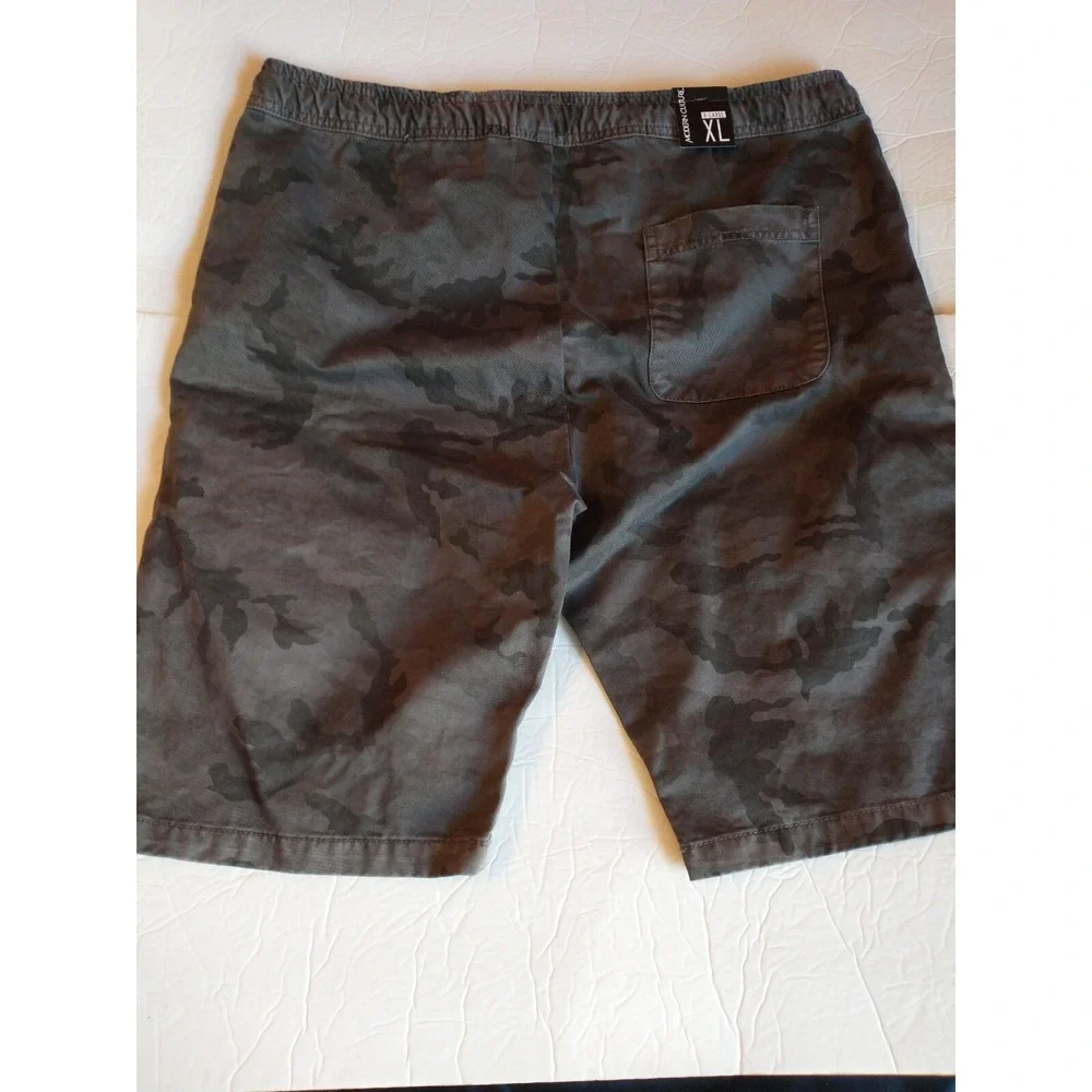 Men Modern Culture Gray Camo‎ Cargo Shorts XL